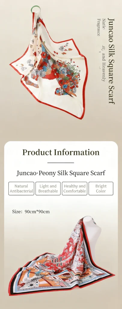 Mushroom Grass Scarf Square 5 tuya of Fungal grass scarf square Mushroom Grass Scarf Square 5 tuya Fungal grass scarf square